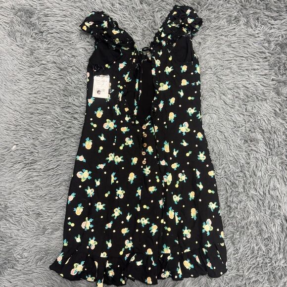 Free People Womens Like A Lady Sleeveless Printed Mini Dress Size M NWT - Picture 14 of 16